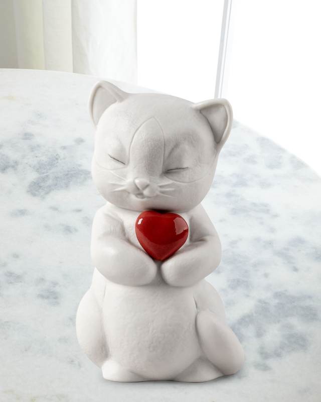 Whiskers - Playful Kitten Figurine